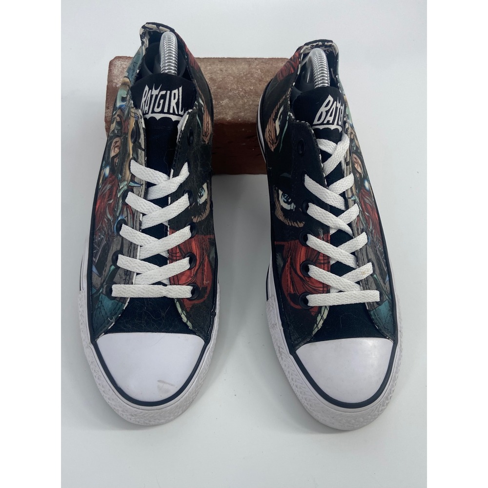 Converse All Star Chuck Taylor Low Top DC Comics Batgirl‎ Sneakers M-7/W-9 - Picture 4 of 16